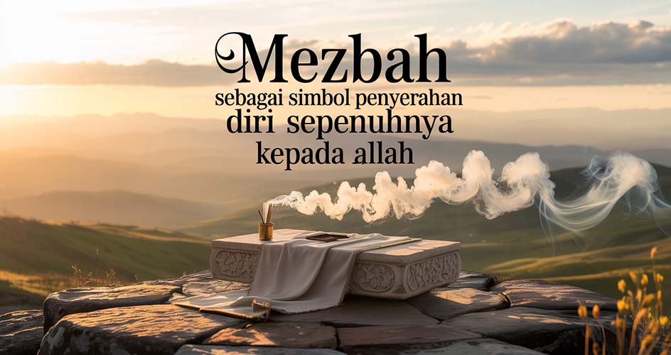 Mezbah Sebagai Simbol Penyerahan Diri Sepenuhnya Kepada Allah